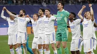 שחקני ריאל מדריד מאושרים