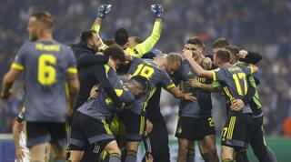 שחקני פיינורד חוגגים