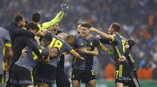 שחקני פיינורד חוגגים