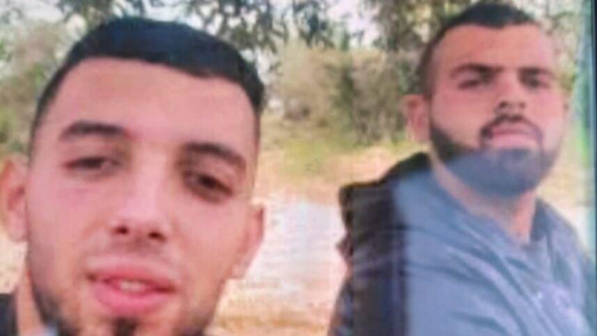 המחבלים מהפיגוע באלעד ובחי אבו שקירר ואסעד אל-ריפאעי
