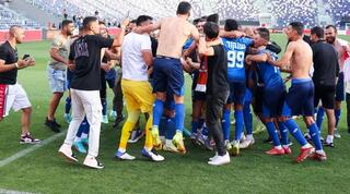 שחקני סקציה נס ציונה חוגגים