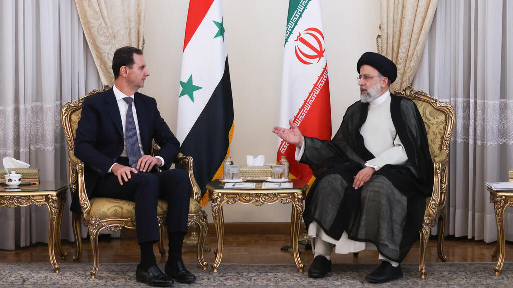 בשאר אסד ביקור ב טהרן איראן פגישה עם איברהים ראיסי ועלי חמינאי