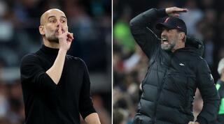 יורגן קלופ ופפ גווארדיולה