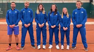 חברי נבחרת הטניס באולימפיאדת החירשים  (מערכת ONE)