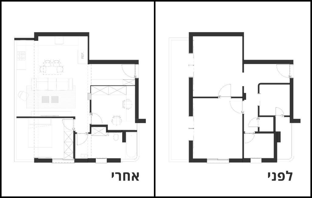 שתי דירות לשני אחים