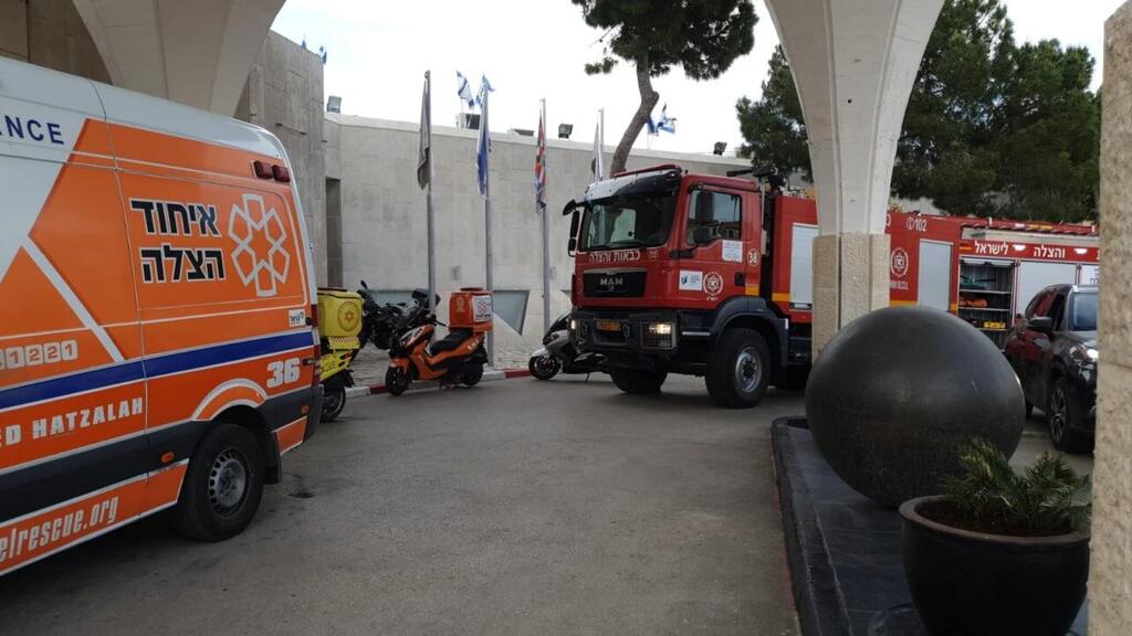 זירת התאונה