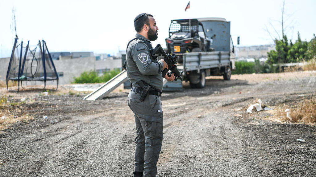 משמר הגבול במבצע אכיפה נגד עבירות שהייה בלתי חוקיות