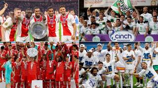 סלטיק, אייאקס, ריאל ובאיירן חוגגות אליפות