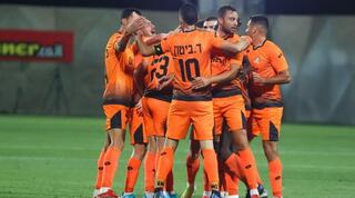 שחקני סקציה נס ציונה חוגגים