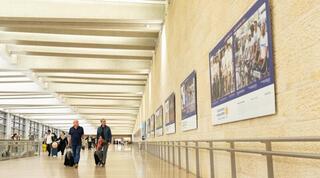 תערוכת התמונות המיוחדת בנתב"ג