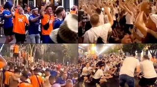 אוהדי פרנקפורט וריינג'רס בסביליה