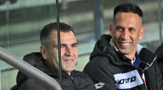 אסף נמני לצד מנחם קורצקי