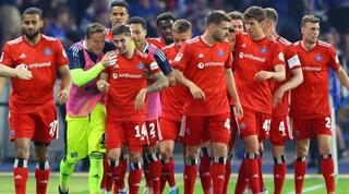 שחקני המבורג חוגגים