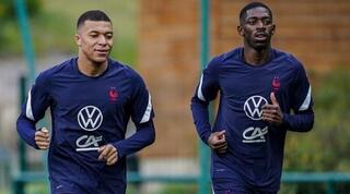 אוסמן דמבלה וקיליאן אמבפה