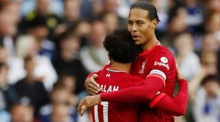 וירג'יל ואן דייק ומוחמד סלאח