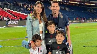 ליאו מסי ומשפחתו