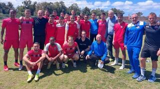 יואב כץ וקבוצת הנוער