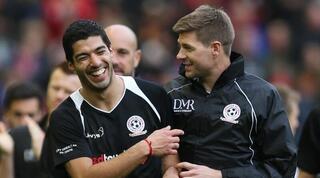 סטיבן ג'רארד ולואיס סוארס