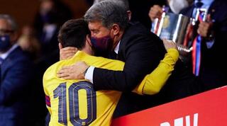 ז'ואן לאפורטה וליאו מסי