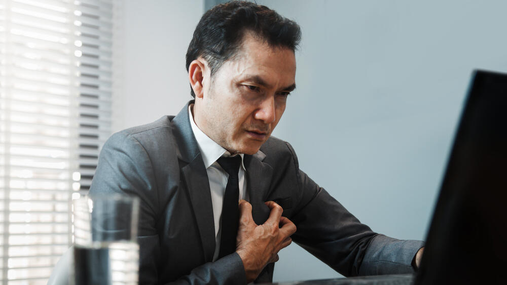 Фото: shutterstock התקף לב