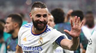 קארים בנזמה חוגג