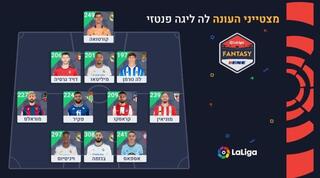 נבחרת העונה של לה ליגה פנטזי