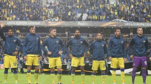 מכבי תל אביב. נלחמים במתפרעים