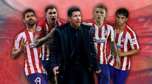 ז'ואאו פליקס, קיירן טריפייר, דייגו סימאונה, חוסה חימנס ודייגו קוסטה