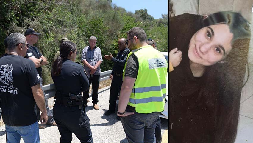 ספיר נחום כוחות הביטחון בחיפוש אחר הנעדרת ספיר נחום מעכו