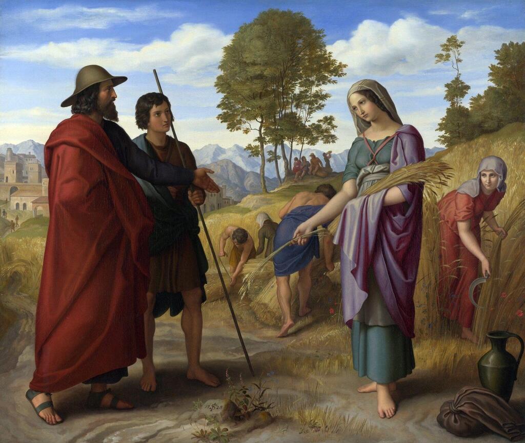 “Ruth in Boaz’s Field” (1828) by Julius Schnorr von Carolsfeld 