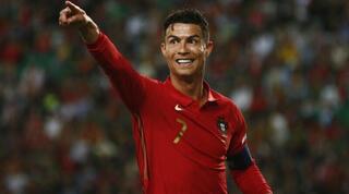 כריסטיאנו רונאלדו שמח