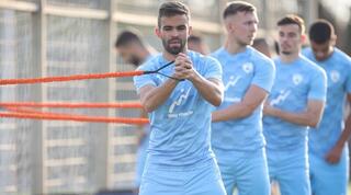 מיגל ויטור באימון הנבחרת