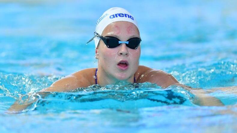 Israeli competitive swimmer Anastasia Gorbenko is considered Israel's greatest swimmer of all time 