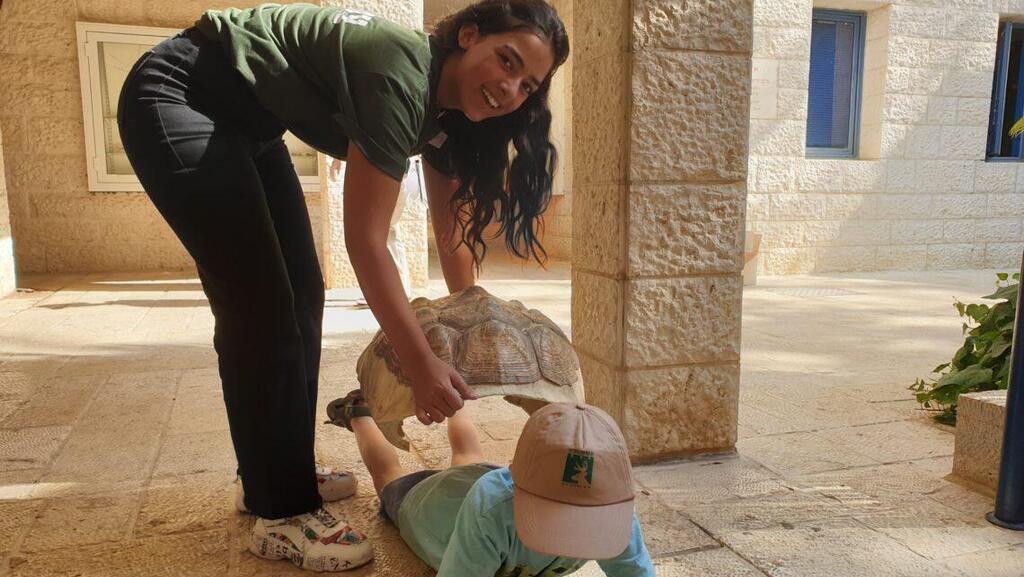 Kids learn about the care and feeding of animals in the Jerusalem Biblical Zoo and Israel Aquarium’s summer camps (Photo: Tisch Family Zoological Gardens in Jerusalem) Kids learn about the care and feeding of animals in the Jerusalem Biblical Zoo and Israel Aquarium’s summer camps