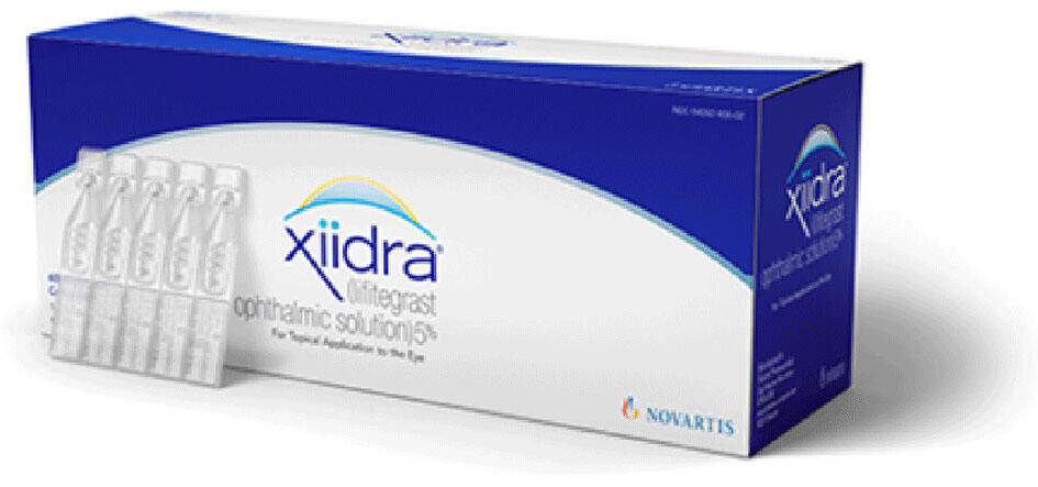  Xiidra - биокапли против сухости глаз 