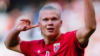 ארלינג הולאנד חוגג