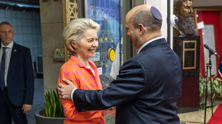 רה"מ בפגישתו עם נשיאת הנציבות האירופית