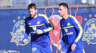 ערן זהבי באימון מכבי תל אביב