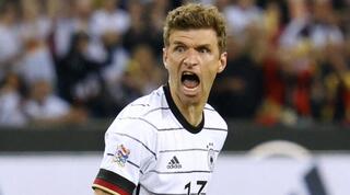 תומאס מולר חוגג