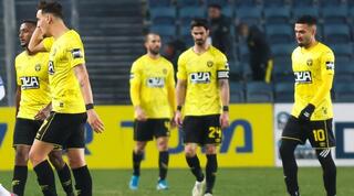 שחקני בית"ר ירושלים מאוכזבים