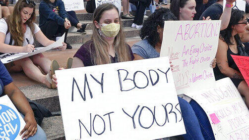 הפגנה בעד הזכות לבצע הפלות באורלנדו, פלורידה