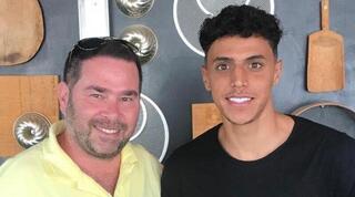 עידו קרן עם מחמוד עוויסאת