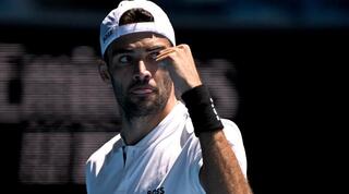 מתאו ברטיני חוגג