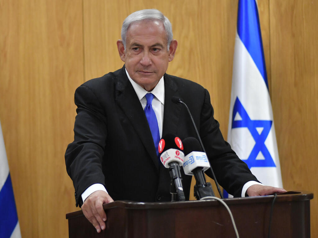 בנימין נתניהו בישיבת הסיעה