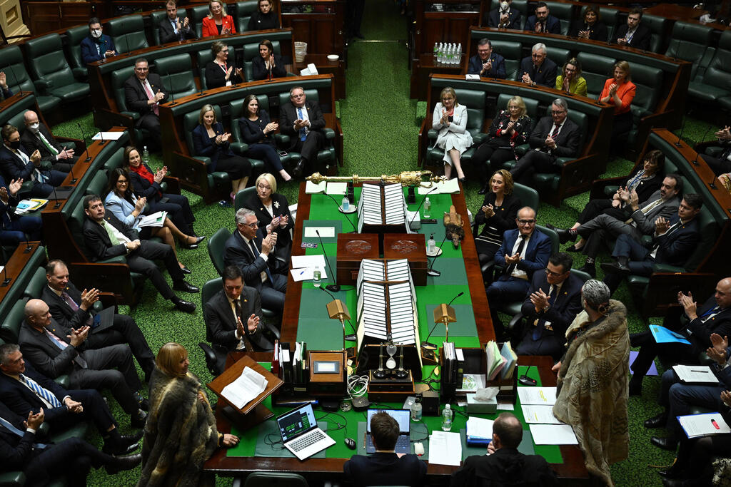 Australia's Victorian Parliament in Melbourne