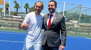 שגריר בחריין חאלד אל ג'לאמה ואנדי רם