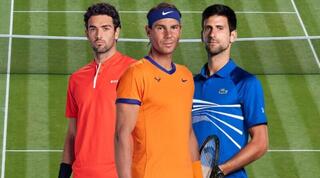 ג'וקוביץ', נדאל וברטיני