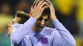 בצרות. ג'רארד פיקה