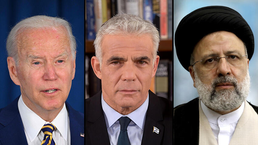 Лидеры США, Израиля и Ирана - Байден, Лапид и Раиси