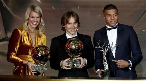 קיליאן אמבפה ולוקה מודריץ'